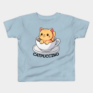 Catpuccino Kids T-Shirt